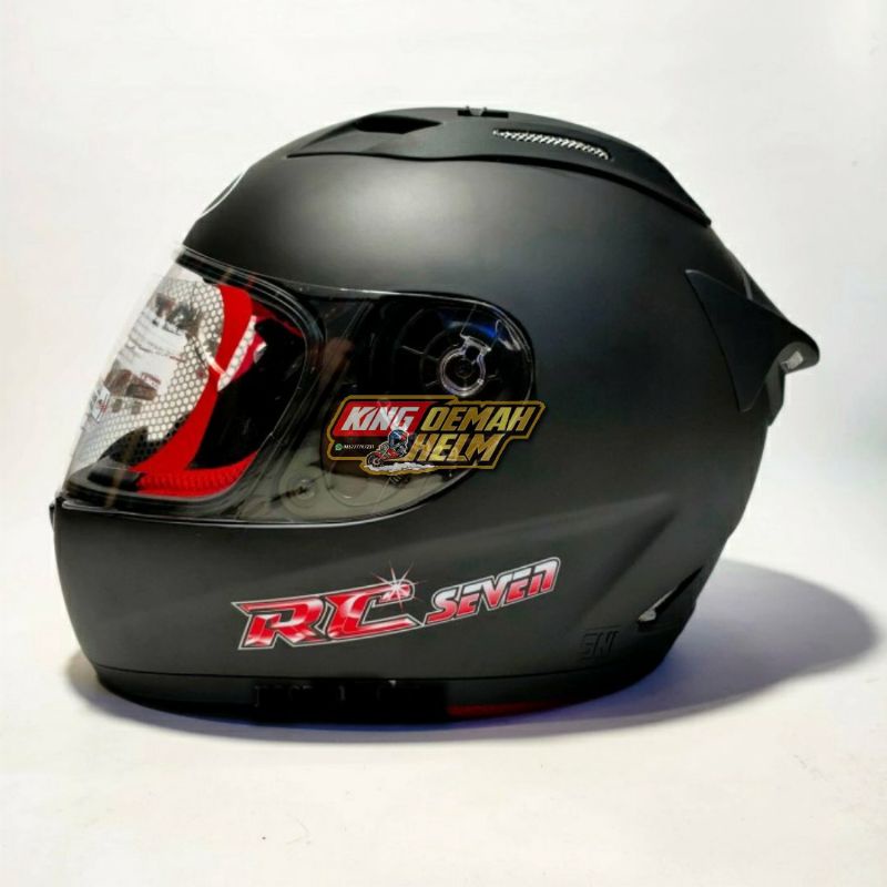 HELM KYT RC SEVEN SOLID BLACK DOFF HELM TOURING KYT RCSEVEN HELM KYT RC7 KYT RC 7 HITAM DOFF MURAH