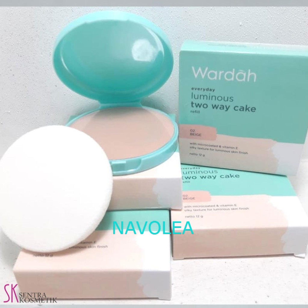 [READY] Wardah Refill Luminous Two Way Cake NAVOLEA