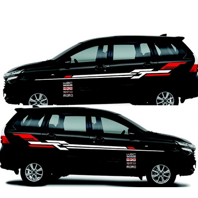 PROMO STIKER MOBIL AVANZA CUTTING STIKER AVANZA STRIPING AVANZA