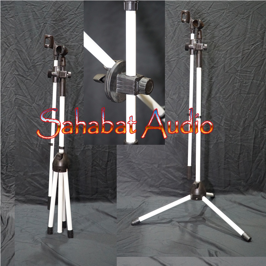 Stand Mic Tinggi MT 175 / Microphone Stand MT-175 / Stand Mic Lantai / Stand Mic Karaoke