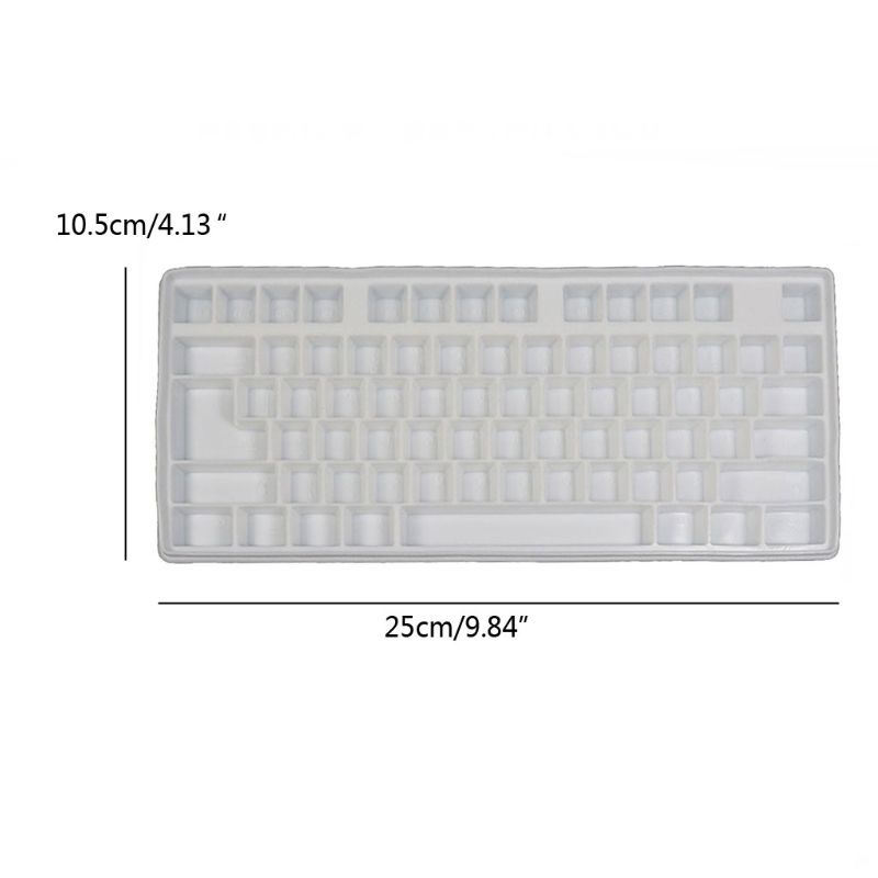 Siy Cetakan Sabuncoklatpermen Handmade Bentuk Keyboard Komputer Bahan Silikon