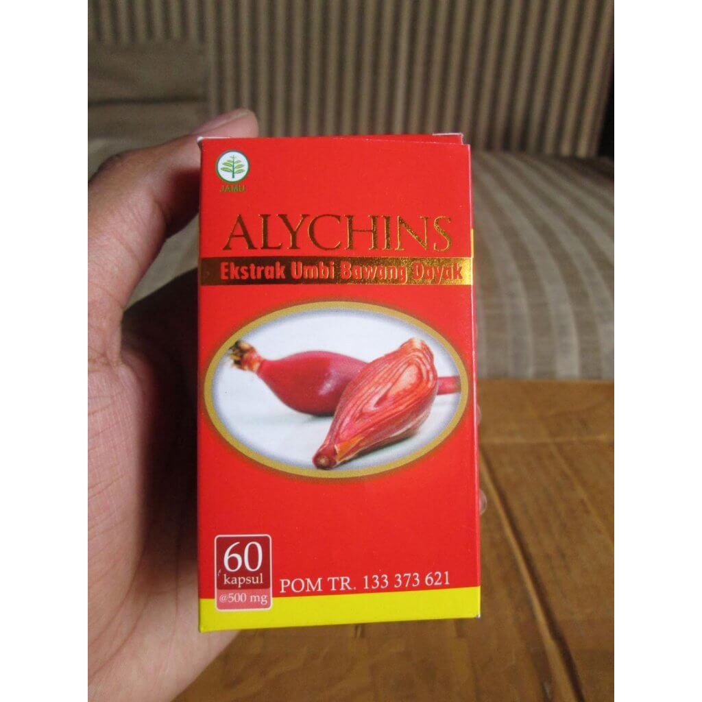 Flash Sale Kapsul Bawang Dayak Alychin Ori Bergaransi