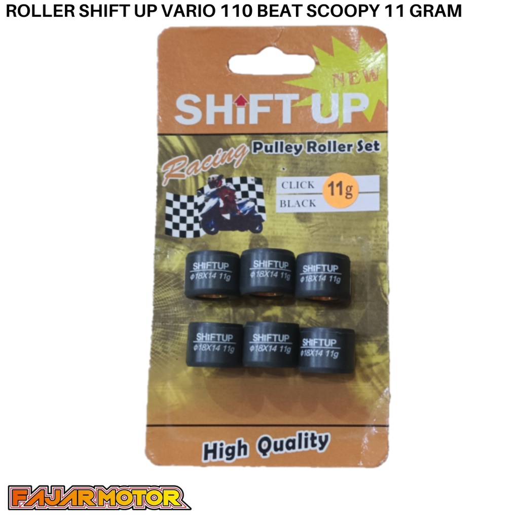 OBRAL ROLLER SHIFT UP VARIO 110 BEAT SCOOPY 13 14 15 GRAM