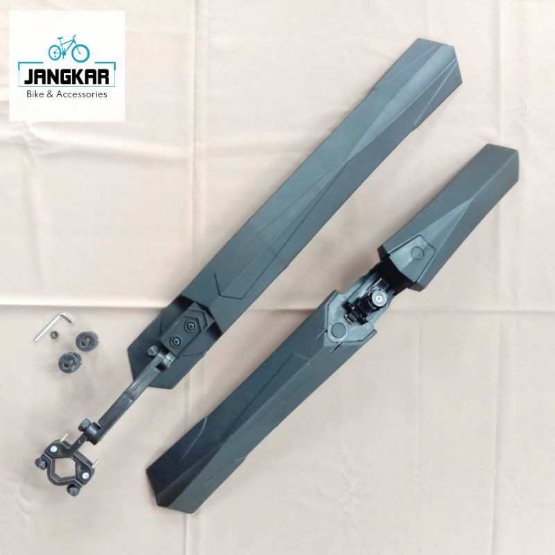 MUD GUARD SEPEDA MTB GUNUNG DOWNHILL SPAKBOR FENDER DEPAN BELAKANG PANJANG