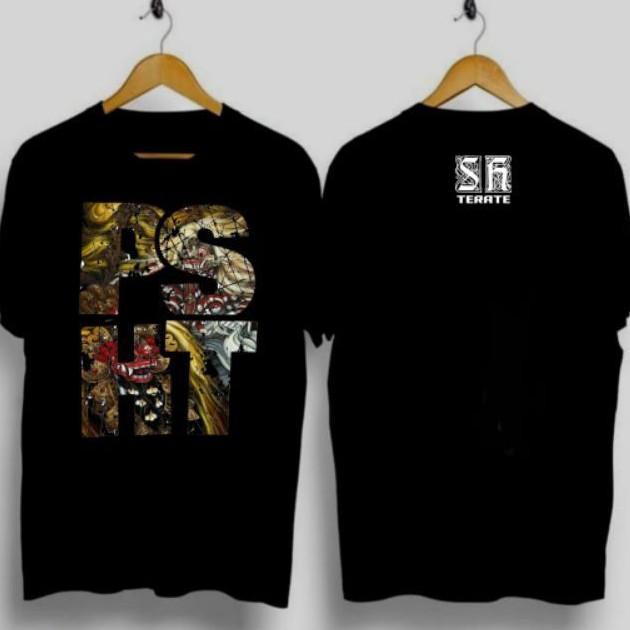 Kaos PSHT Kaos SH TERATE motif wayang