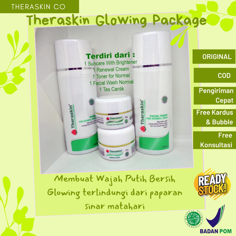 Paket Theraskin Glowing / Paket Teraskin Glowing / Paket Theraskin Glowing BPOM Original / Paket Ter