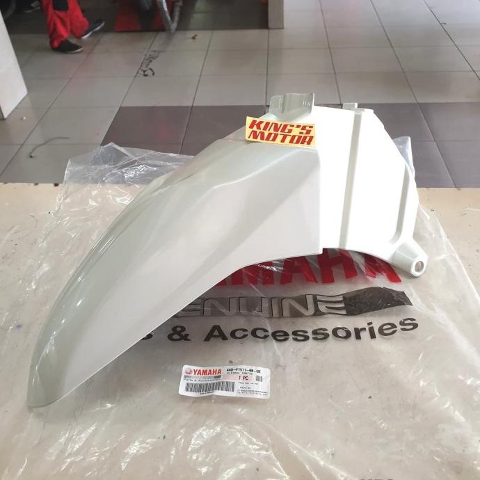 spakbor depan XEON KARBU, XEON RC PUTIH ASLI YAMAHA