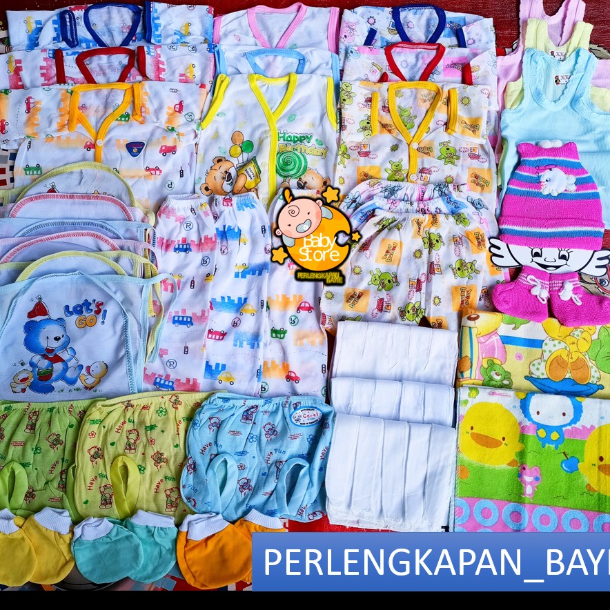 GIBRANS GROSIR JEANS JAKARTA - Perlengkapan Bayi Baru Lahir / Paket Lengkap Bayi / Kado Lahiran Bayi-Paket STLN 35 BOY