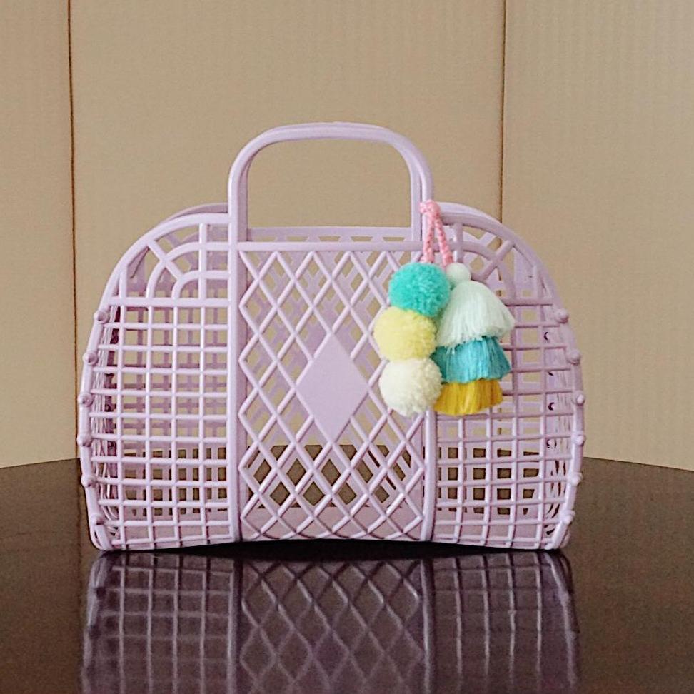 Ready You and Me  - Zia Basket - Tas Keranjang Plastik Mini RRR