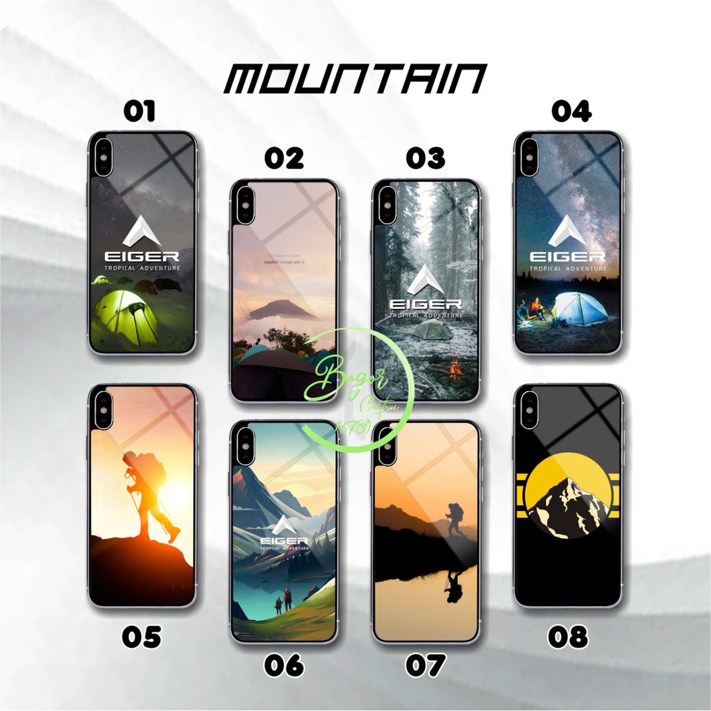 Hardcase 2D glossy MOUNTAIN XIAOMI REDMI NOTE 2 3 4 4X 5A 5 6 7 8 PRIME PRO A2 LITE 8 8 LITE BS453