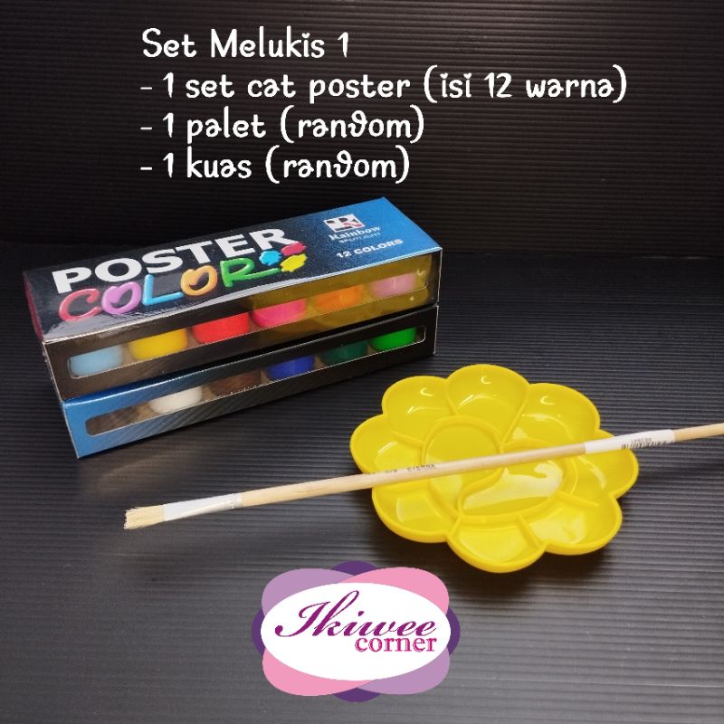 

Set alat lukis 1