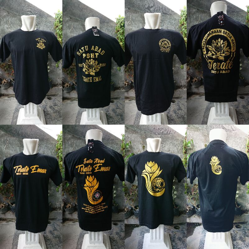 KAOS PSHT SH TERATE EMAS DISTRO SIMPEL TERBARU TERLARIS BISA COD