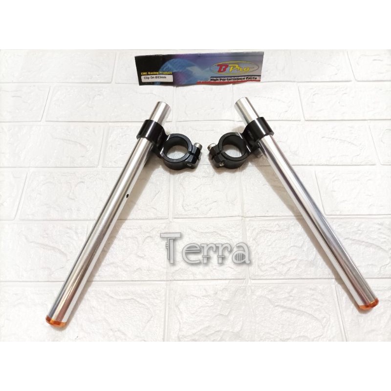 BPRO Stang Clip On 33mm Vixion R15 R15v2 Ninja 150 SS RR R BPRO Original