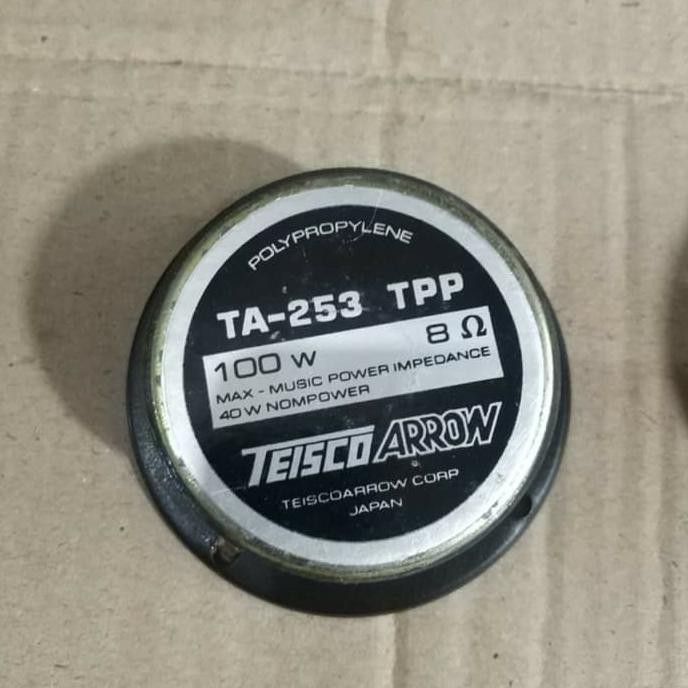 Sepasang Tweeter Tiesco 2,5 Inch / Tweeter 2,5" / Tweeter Ta 253 Tpp Jimaud54