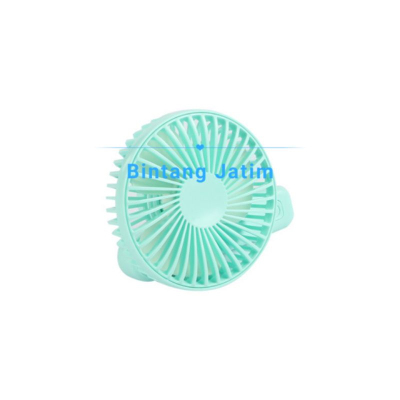 Kipas Angin Mini Portable Rechargeable Fan 3-Speed Adjustment Kipas Angin Genggam S9