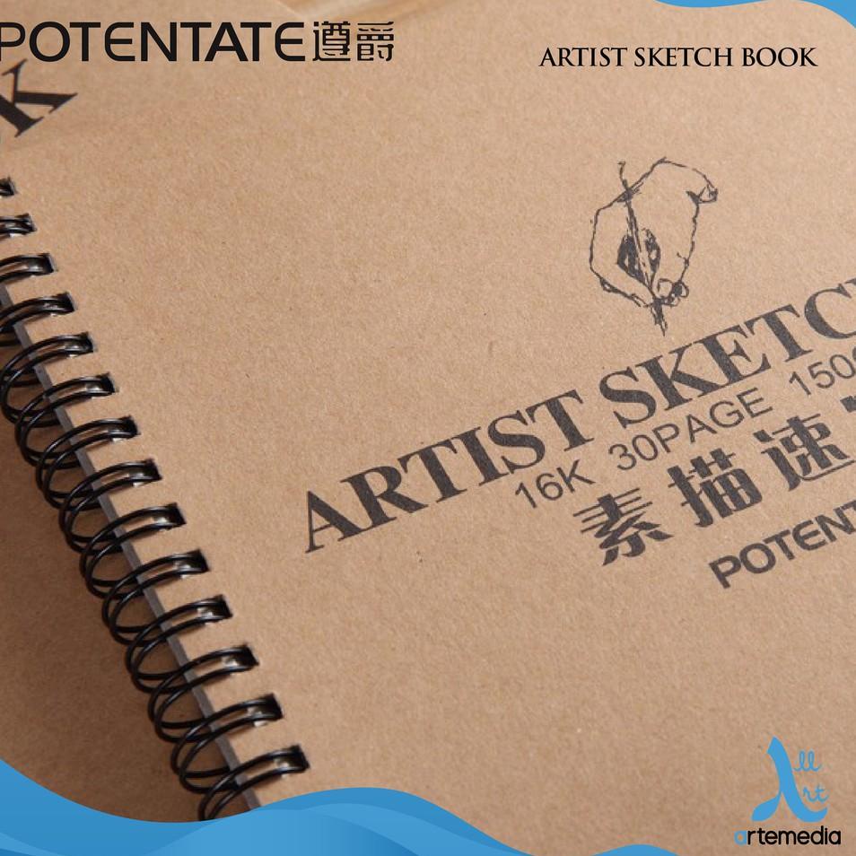 

PJ7 Buku Sketsa Potentate Artist 19x26cm Wire Bound Sketchbook ☢➼ (Serba Murah)