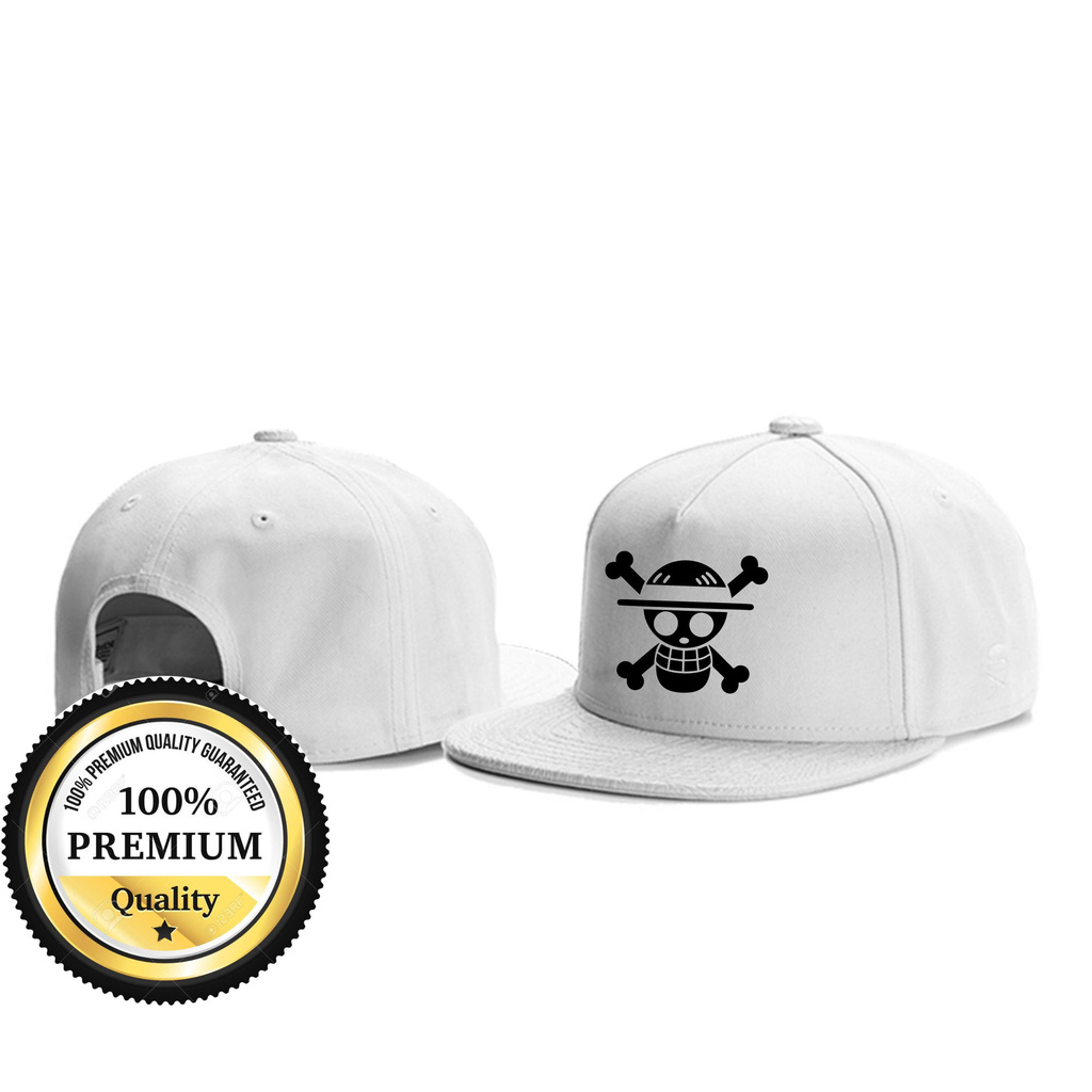 Terbaru Snapback Topi Distro Topi Pria Aksesoris Logo Hitam - Pu
