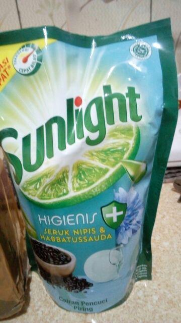 Sunlight Jeruk Nipis,daun Mint Dan Habbatusauda 755ml