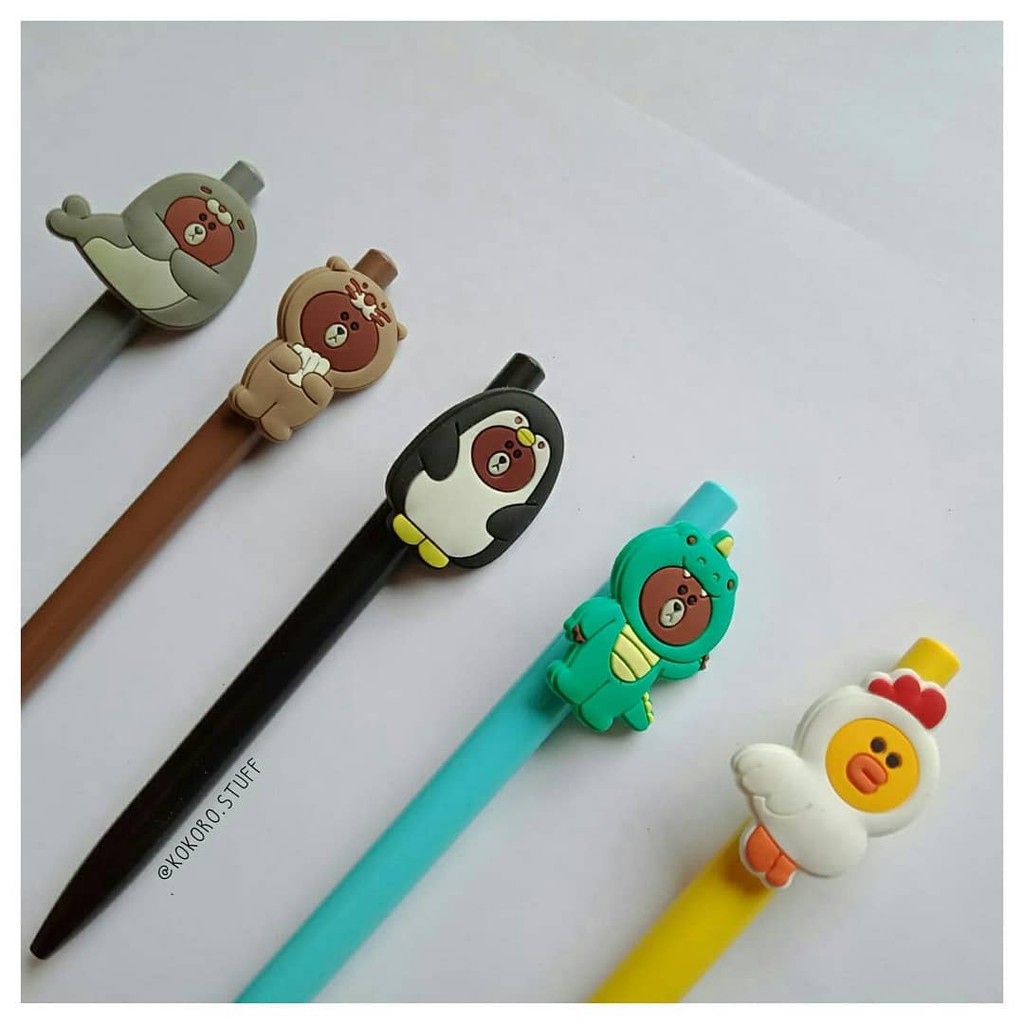 

Line Friend Mechanical Pen | Pulpen Karakter | Alat Tulis | Kokoro Stuff