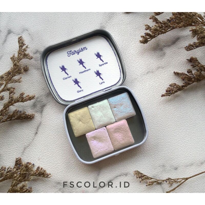 

Fairyism Set - Handmade Interference Watercolor by FS Color