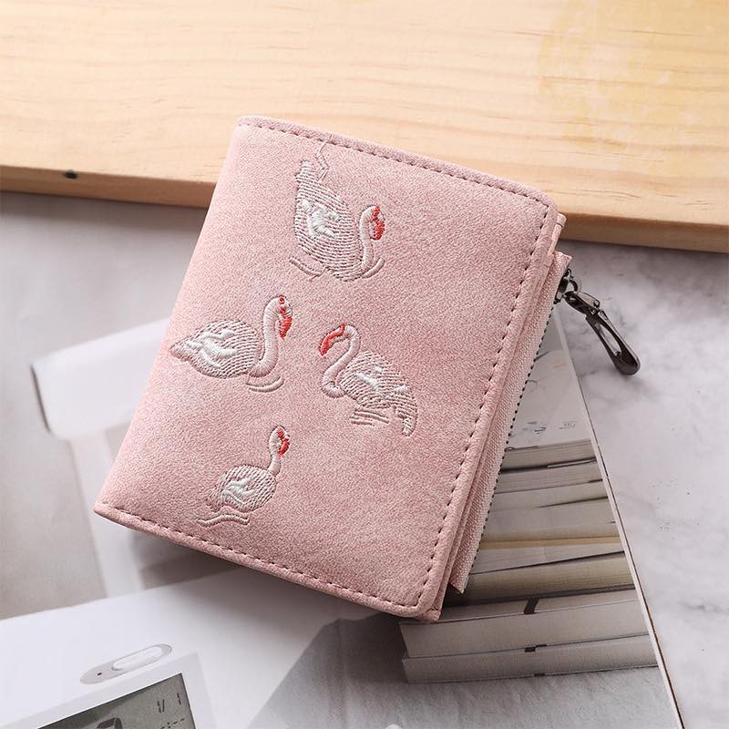 Dompet Bioaqua motif flamigo #C182-1