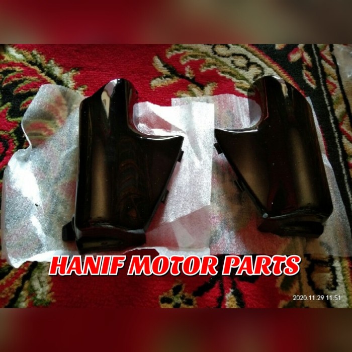 COVER SHOCK / TUTUP SOK DEPAN YAMAHA VEGA R LAMA HITAM