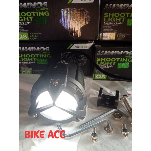 Lampu Tembak Led Q8 Luminos Hi low putih kuning