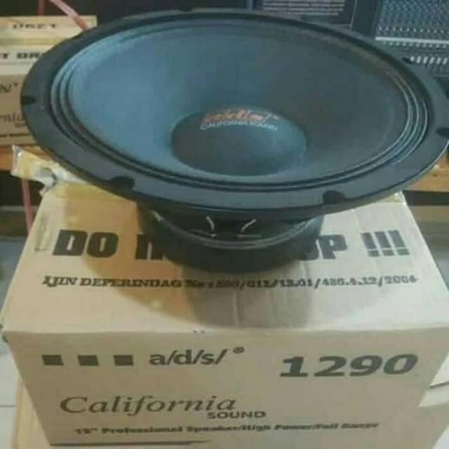 Speaker 12 inch ads California ads 1290 profesional