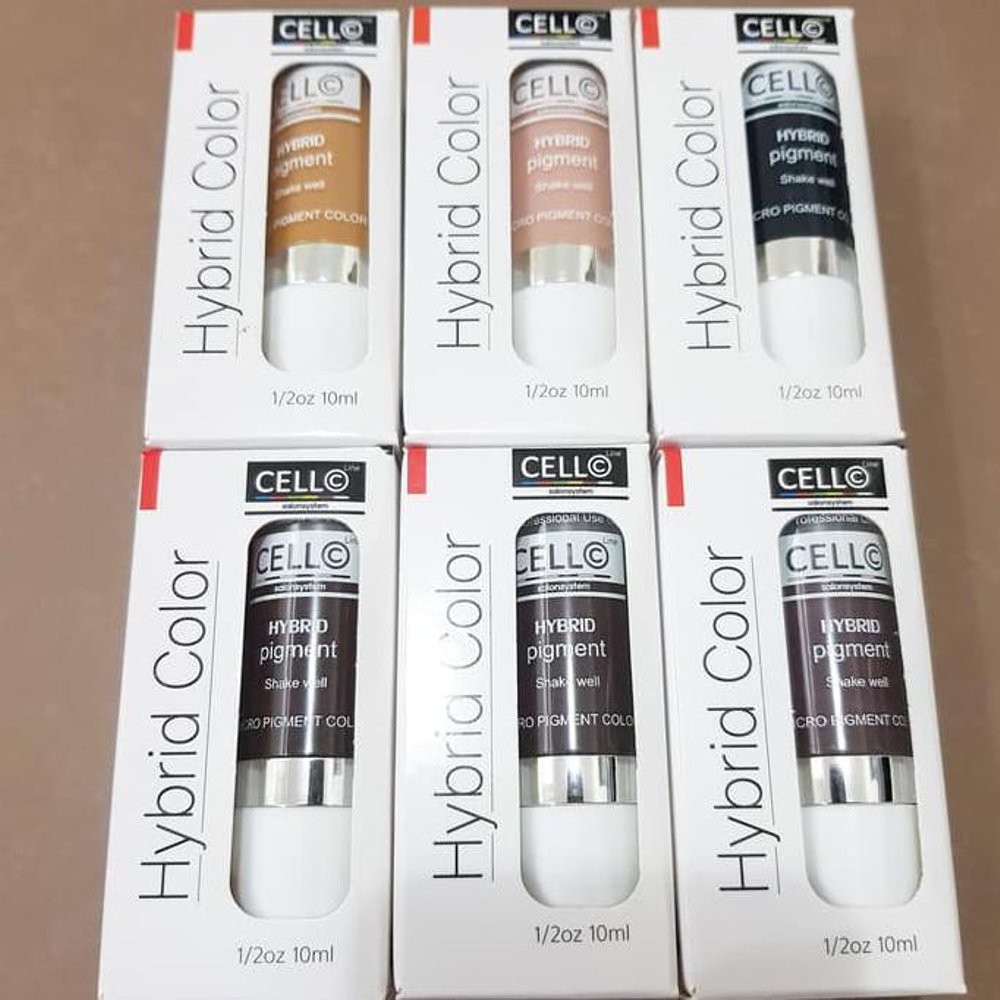 TINTA SULAM Alis CELL Hybrid Color CELL Cello alis dan bibir Korea