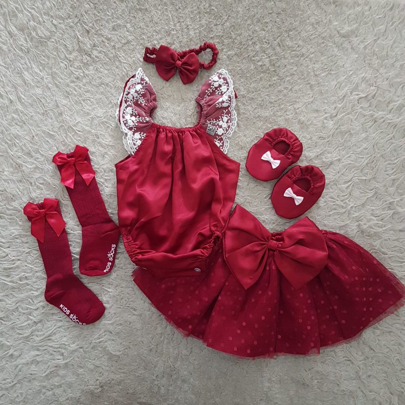 Baju Bayi Brenda tutu skirt