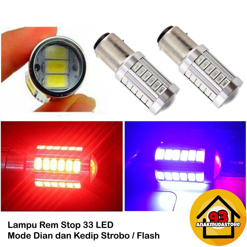  Lampu Led Rem Belakang Motor  Beat LAMPURABI