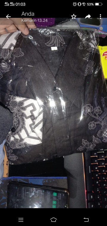 Maura Couple - Sania Ruffle Batik Couple Ori Ndoro Jowi Garansi Termurah Shopee - Batik Kebaya Solo