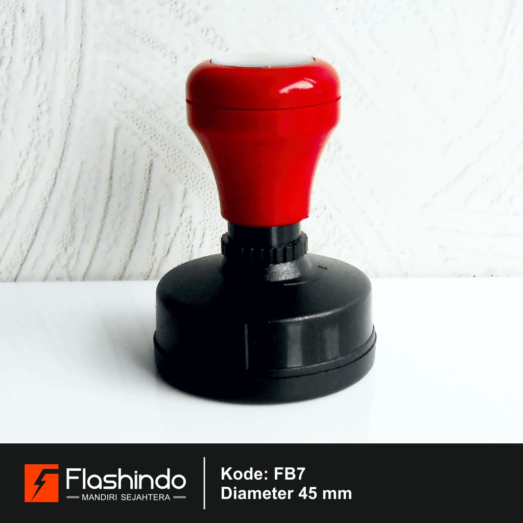 Jual Flashindo Stempel Warna Bulat Besar Diameter Mm Stempel