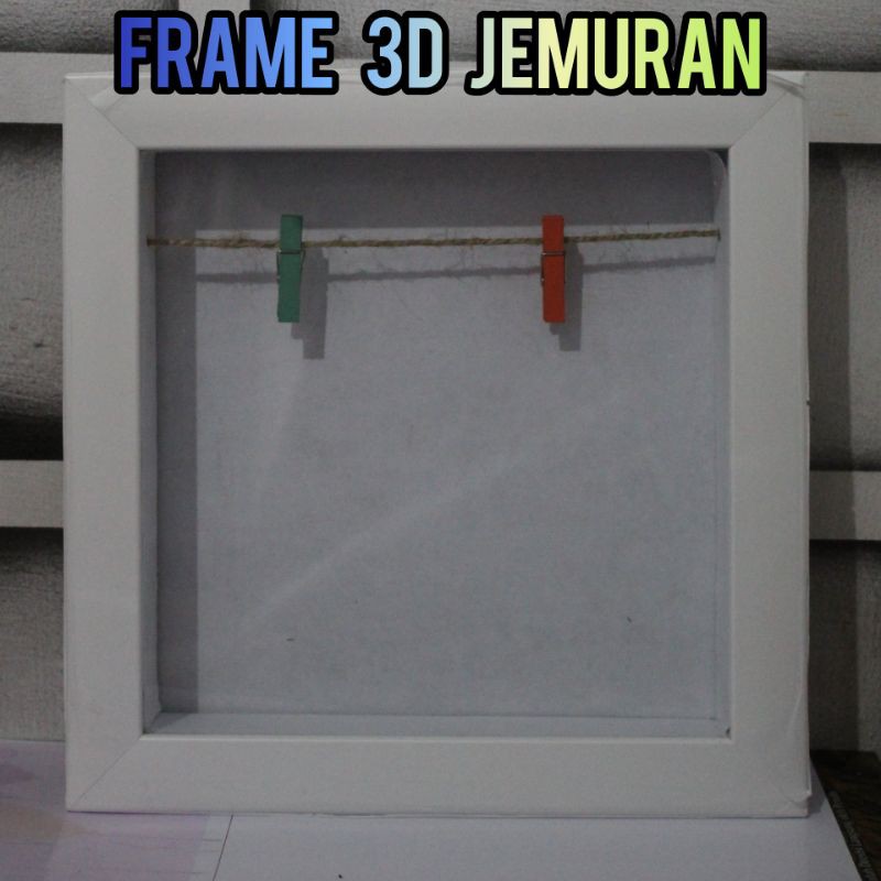 Download Bingkai Frame 3d Model Jemuran 20x20 Shopee Indonesia