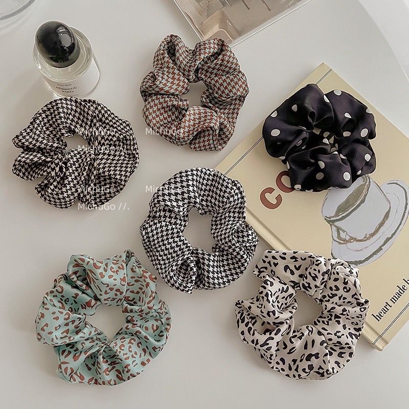 Scrunchies Scrunchie Skruncis Ikat Rambut / Karet Rambut Korea Minjun