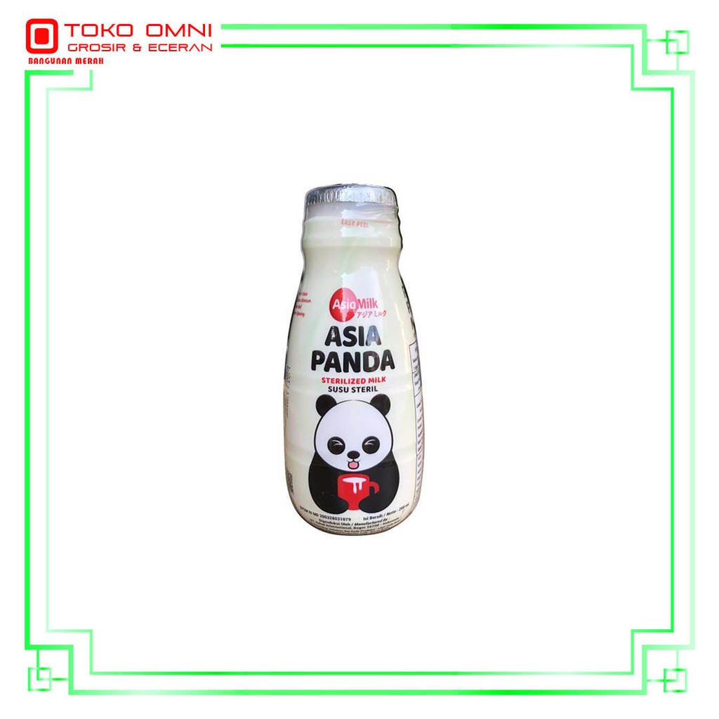 ASIA PANDA STERILIZED MILK 200 ML