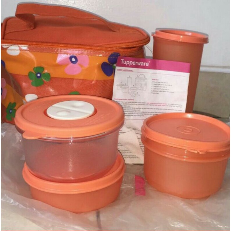 set tupperware lunch
