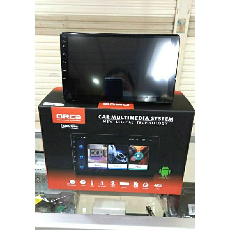tape head unit android mobil 9" Orca ADR-1088