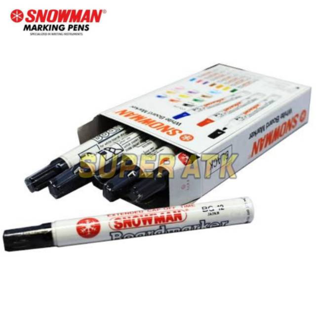 

Snowman Whiteboard Marker / Spidol Papan Tulis Snowman