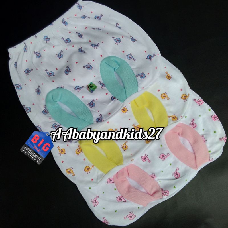 3PC CELANA BAYI LUCKY TIME BULAT SEGI-CELANA BAYI LUCKY POP SEGI KATUN-CELANA BAYI MURAH BERKUALITAS