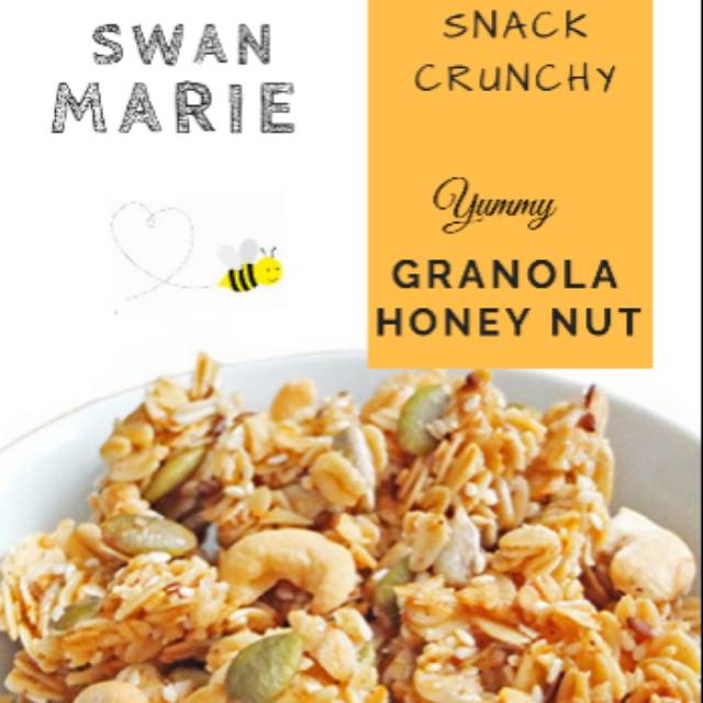 

CRUNCHY GRANOLA HONEY NUT / CASHEWS LANGSUNG CEMIL