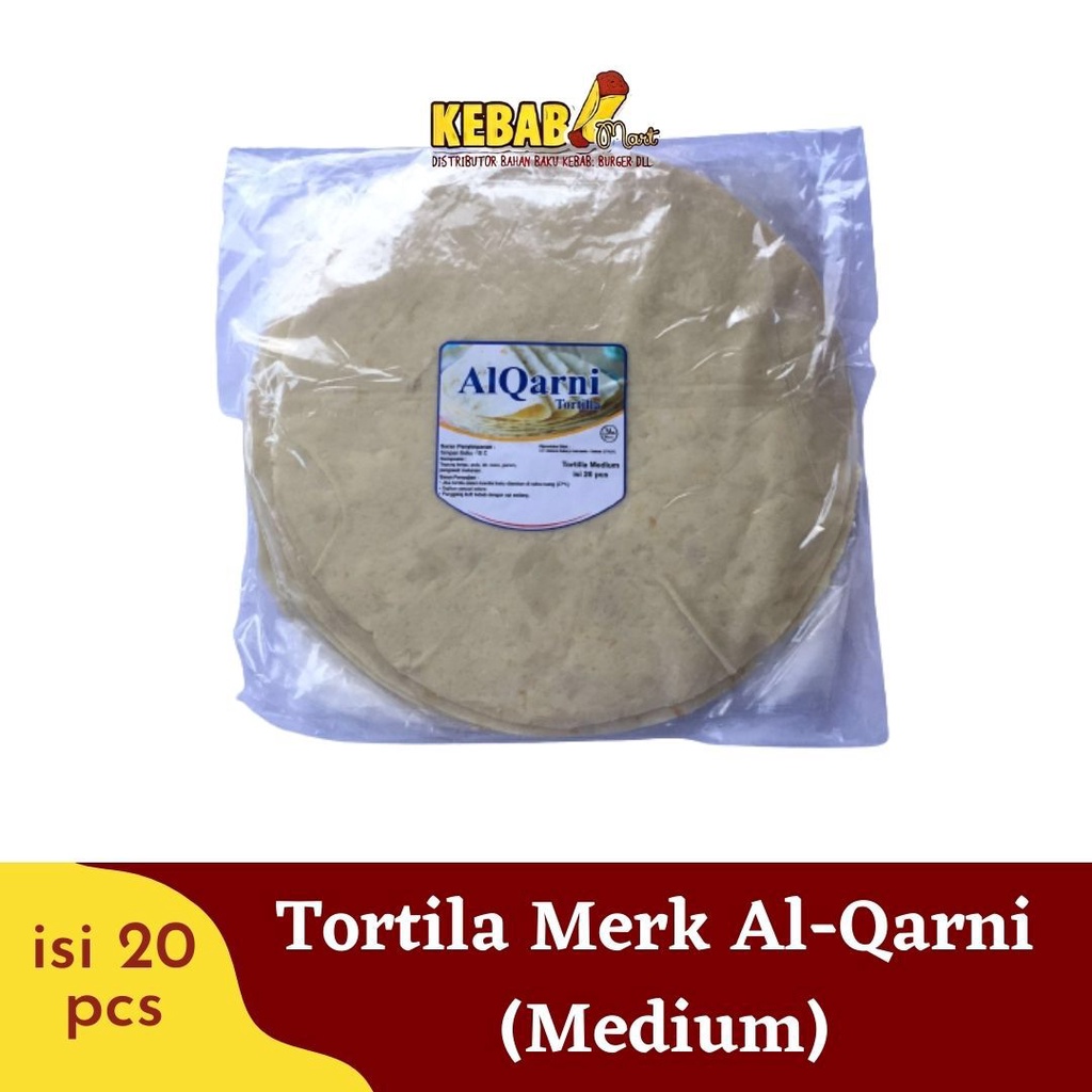 Kulit Kebab Tortilla Medium Merk Al-Qarni