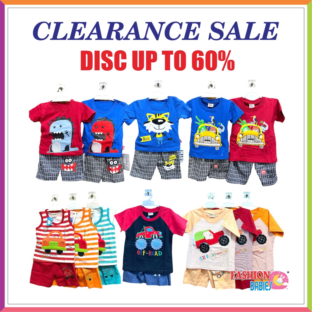 OBRAL !! SETELAN BAYI ANAK LAKI LAKI | CLEARANCE SALE UP TO 60%