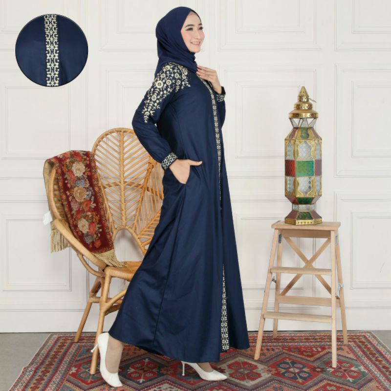 Gamis Madina Renata Dress Wanita Terbaru // Gamis Toyobo Premium Terbaru 2023 / Baju Couple Keluarga