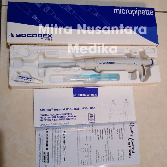 Micropipette Soccorex Swiss 100 uL