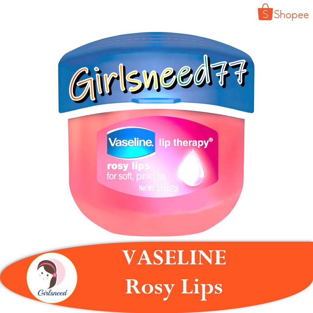 VASELINE Rosy Lips Aroma Teraphy GIRLSNEED77