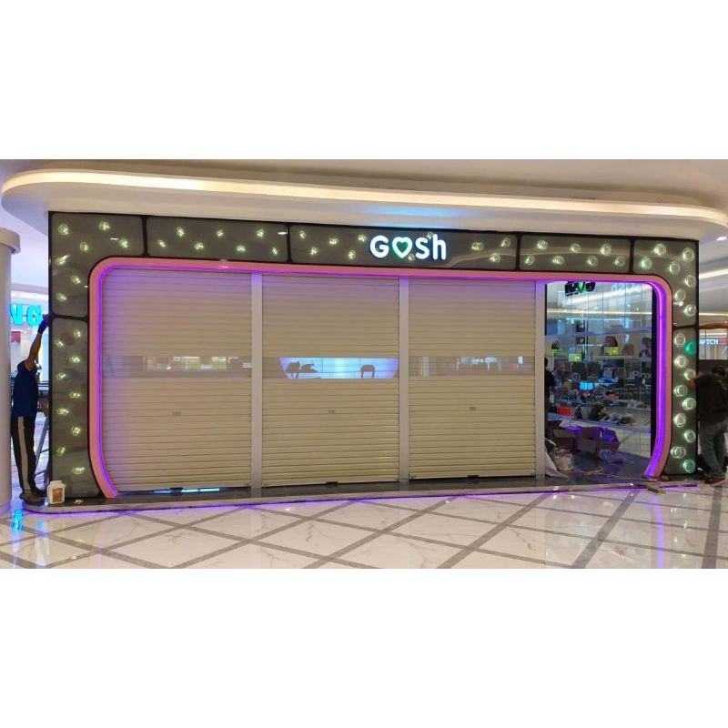 menerima pasang baru pintu rolling door one sheet