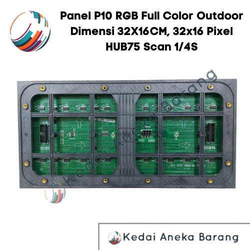 Panel Module Modul LED P10 Running Text SMD RGB Outdoor