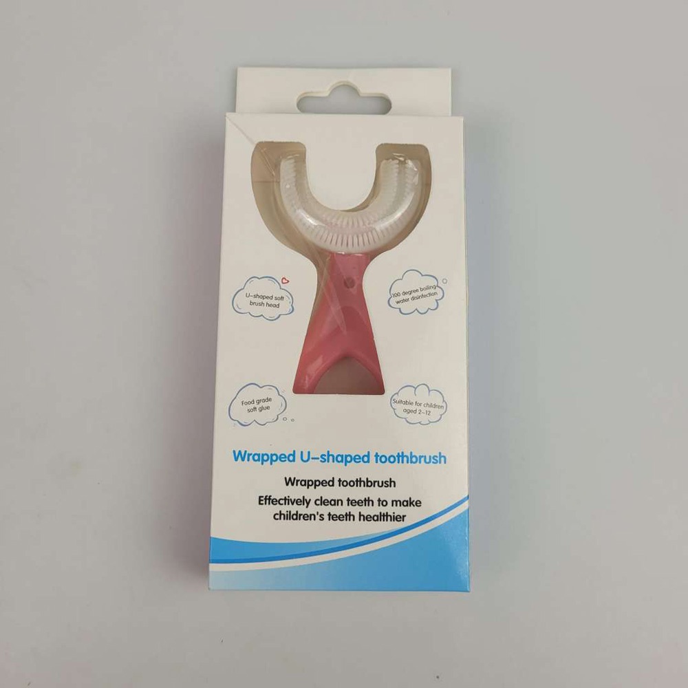 [BAYI &amp; EMAK] - Sikat Gigi Bayi Toothbrush U-Shaped Teether Silicone