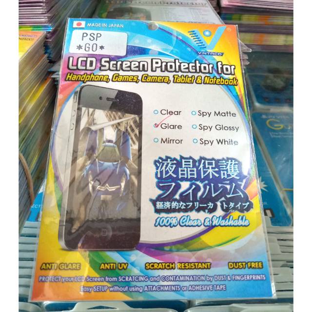 Anti gores screen guard PSP GO / Screen protector PSP GO